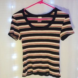 Striped multicolored t-shirt
